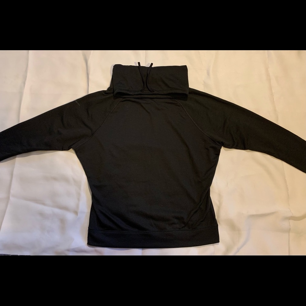 Nike Dri-Fit cowl neck hoodie size Med black
